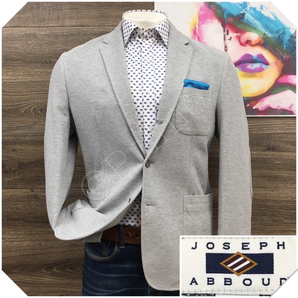 JOSEPH ABBOUD Mens Cotton Blazer Sport Coat Casual Jacket Size L (42R) Suit